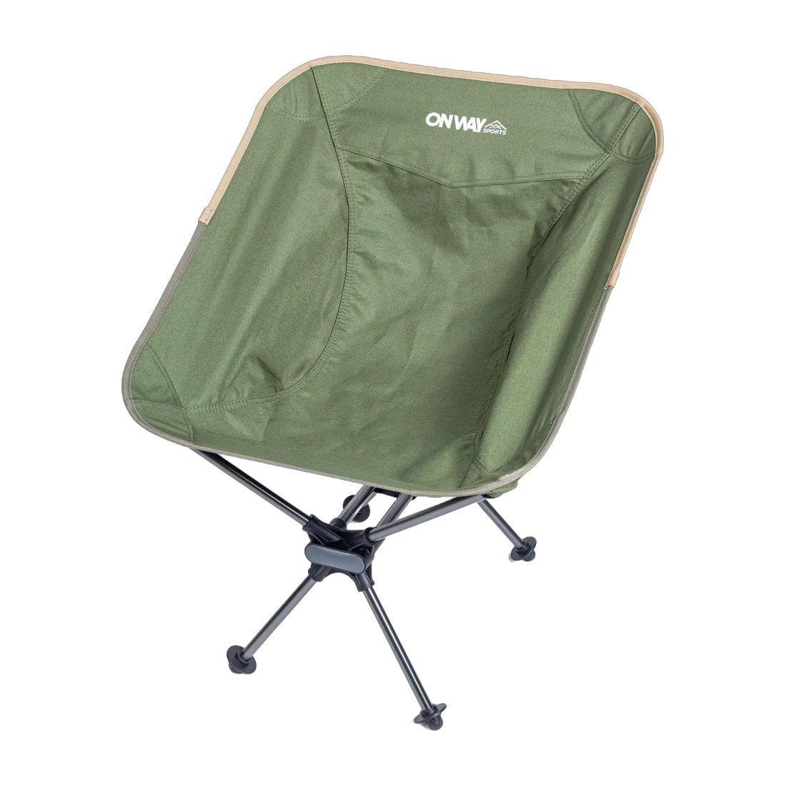 Lightweight X-Frame Moon Chair